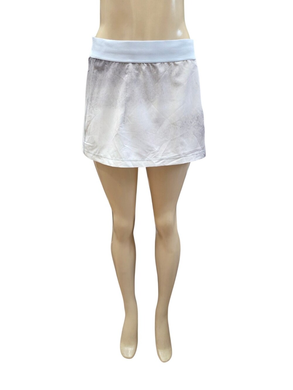 Nike Dri-Fit Women's Size S Tennis Skirt Gray White
